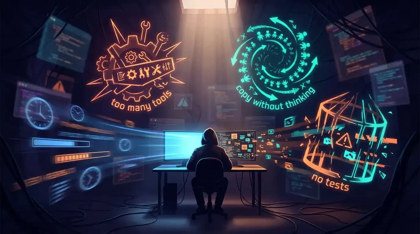 3 اشتباه رایج برنامه نویسان که سرعت پیشرفت رو کم میکنه